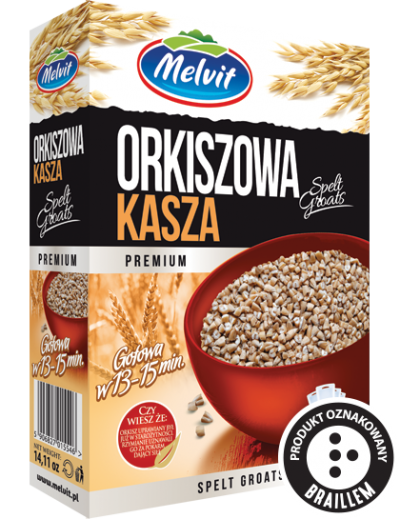 Kasza orkiszowa 4 x 100 g