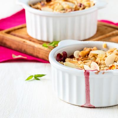 Crumble ze śliwkami
