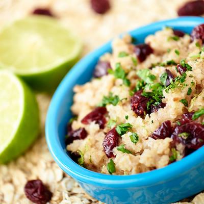 Kokosowa owsianka z limonką