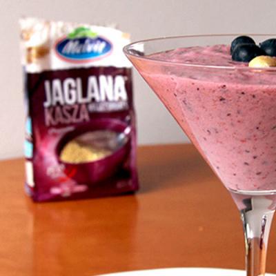 Koktajl z kaszą jaglaną