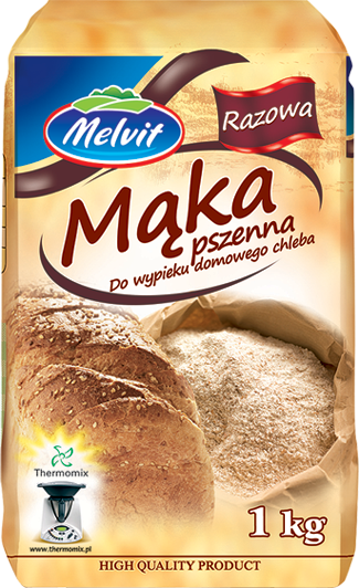 Mąka pszenna razowa typ 1850 1 kg