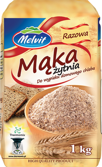 Mąka żytnia razowa typ 2000 1 kg