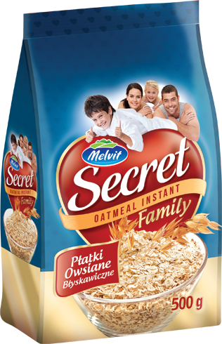 Secret Family Płatki owsiane błyskawiczne 500 g